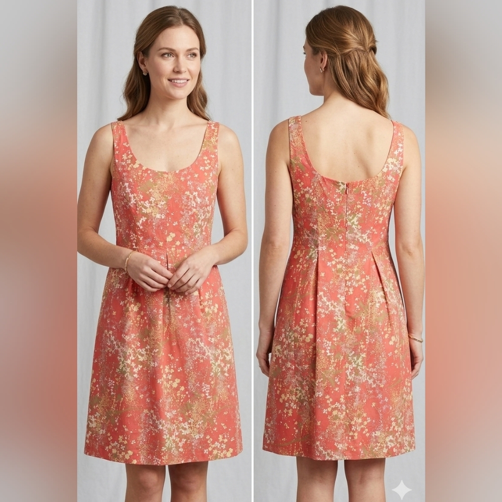 Jones Studio Floral Sleeveless Dress | Size 10